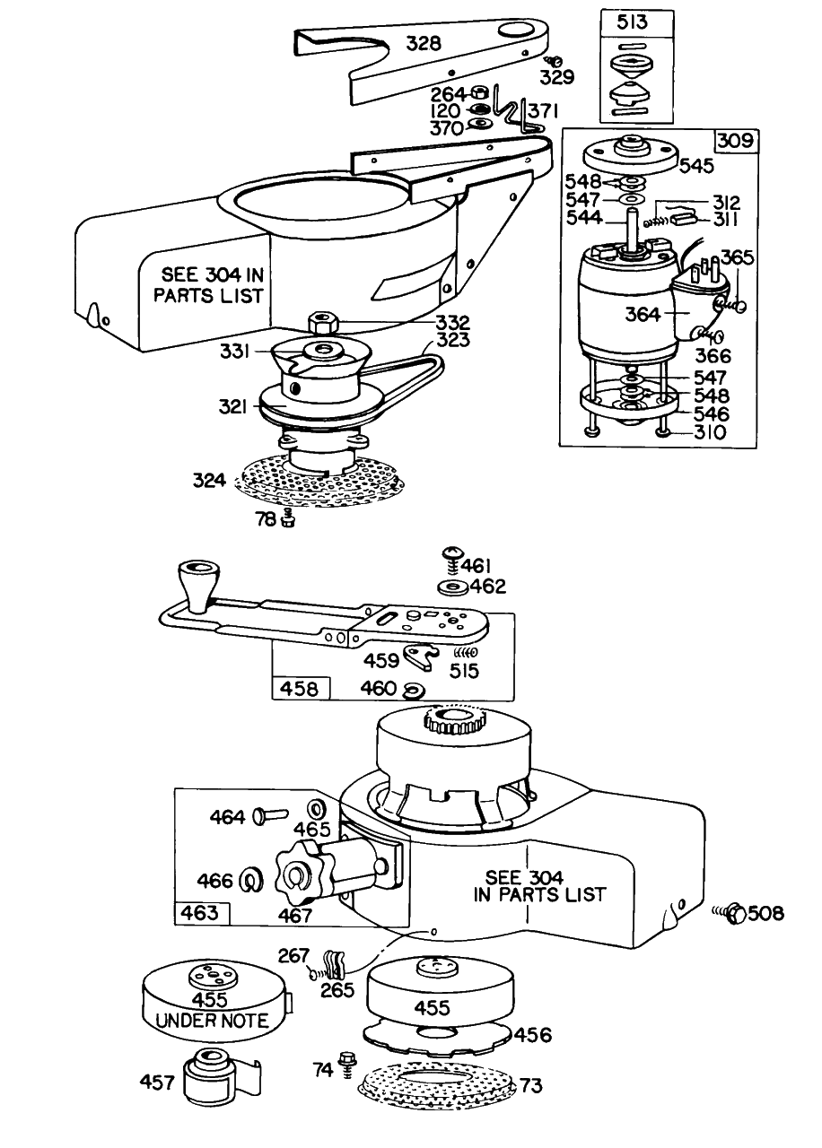 Starter Diagram and Parts List for 80502-0153-XX  Briggs and Stratton Engine